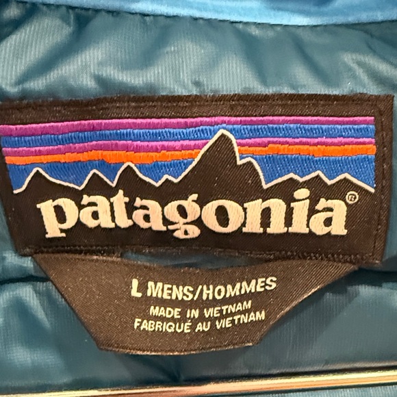 Patagonia Vibrant Blue Quilted Vest - Picture 3 of 4
